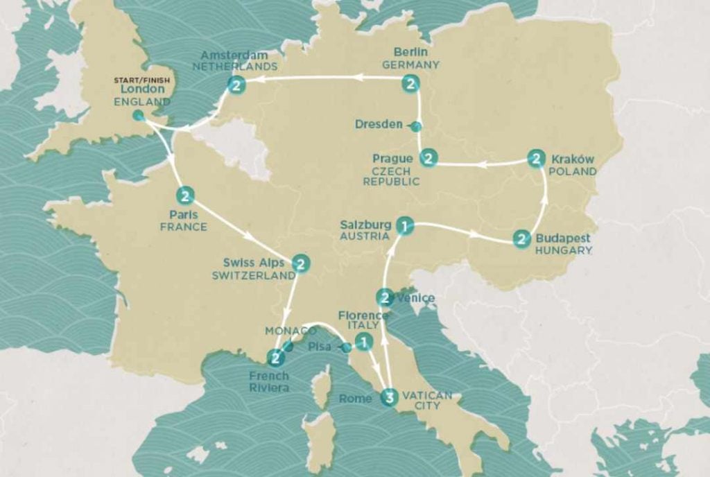 Tour pela Europa em 24 dias: roteiro e dicas de viagem!