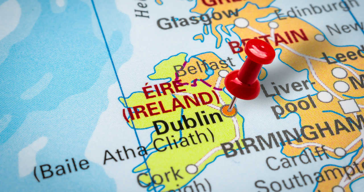 mapa da irlanda conheça a divisão da ilha da esmeralda ie